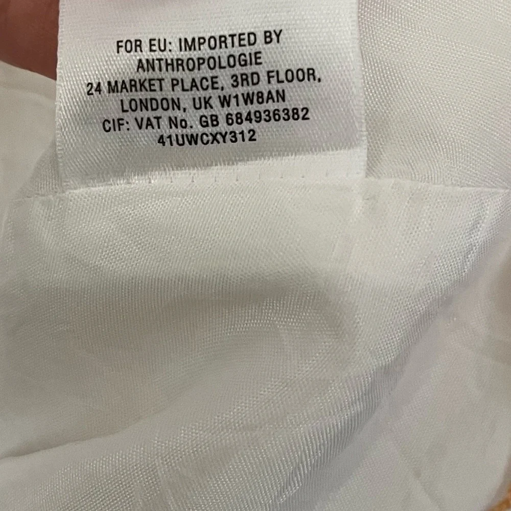 Leifsdottir High Tea Fit and flare Cocktail Dress in White Size 4 - Picture 7 of 12